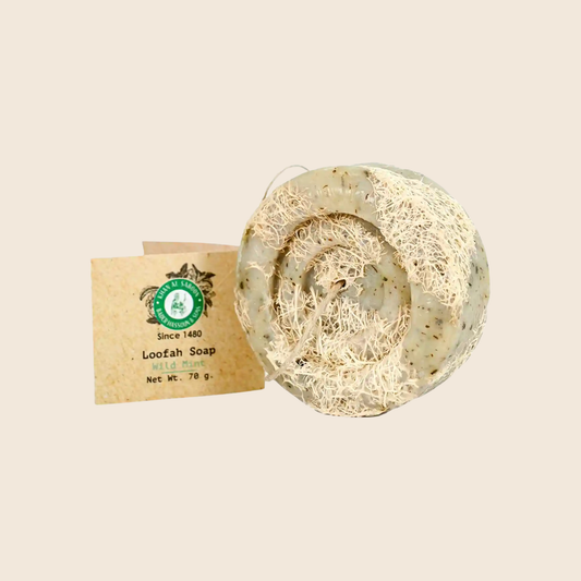 Wild Mint Loofah Soap