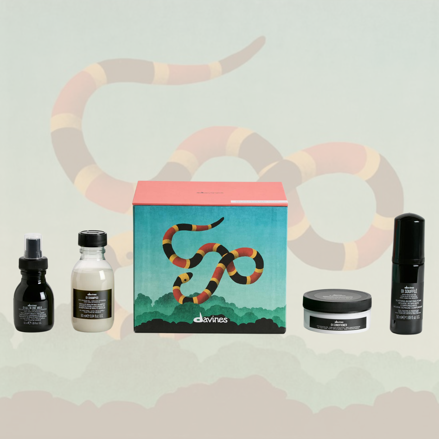 Elegant Tropic Forest - Gift Set For All Hair Types